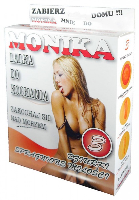 Надувная секс-кукла Monika - Boys of Toys - в Иркутске купить с доставкой