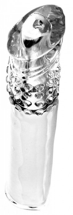 Прозрачная насадка-удлинитель Perfect Sleeve - 19 см. - Boys of Toys - в Иркутске купить с доставкой