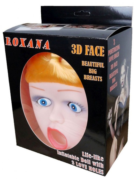 Надувная секс-кукла Roxana 3D - Boys of Toys - в Иркутске купить с доставкой