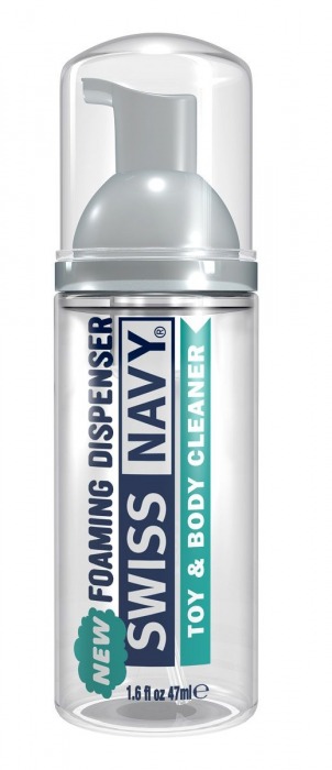 Очищающая пенка для игрушек и тела Toy   Body Cleaner Foamer - 47 мл. - Swiss navy - купить с доставкой в Иркутске