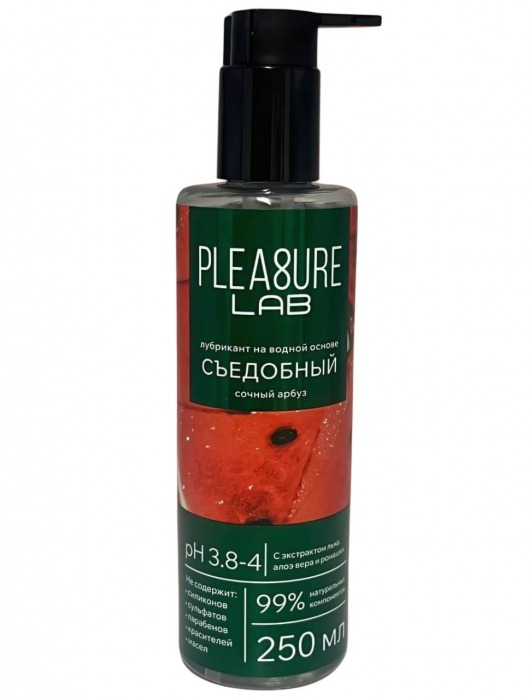 Лубрикант на водной основе Pleasure Lab с ароматом арбуза - 250 мл. - Pleasure Lab - купить с доставкой в Иркутске