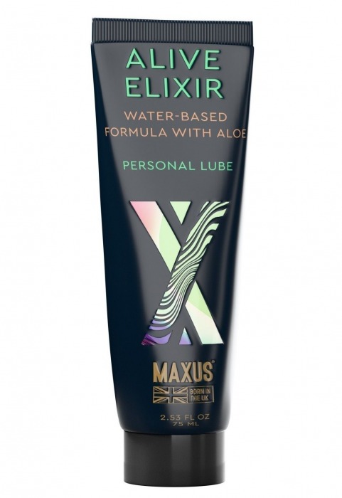 Интимный гель на водной основе MAXUS Alive Elixir - 75 мл. - Maxus - купить с доставкой в Иркутске