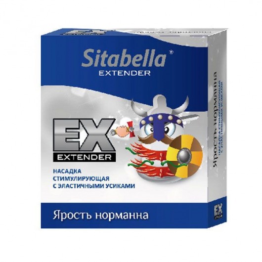 Стимулирующая насадка Sitabella Extender  Ярость норманна - Sitabella - купить с доставкой в Иркутске