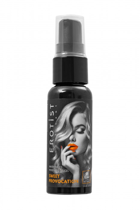 Съедобный гель Erotist Sweet Provocation Lemon And Caramel - 30 мл. - Erotist Lubricants - купить с доставкой в Иркутске