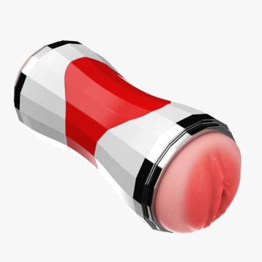 Двусторонний мастурбатор в колбе Power Grip Cup - вагина и ротик - Boys of Toys - в Иркутске купить с доставкой Двусторонний мастурбатор в колбе Power Grip Cup - вагина и ротик - Boys of Toys - в Иркутске купить с доставкой