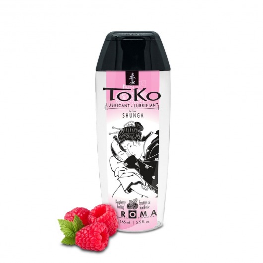 Интимная смазка TOKO Aroma Raspberry Feeling с ароматом малины - 165 мл. - Shunga - купить с доставкой в Иркутске