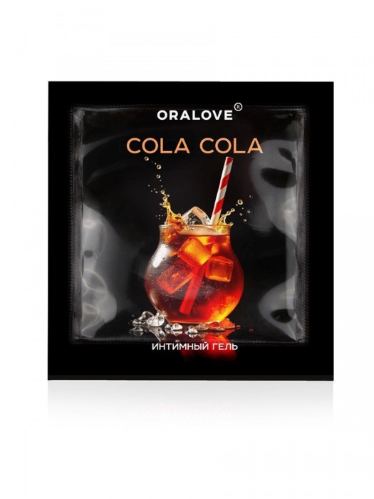 Саше съедобной оральной смазки OraLove с ароматом колы - 3 гр. - Биоритм - купить с доставкой в Иркутске