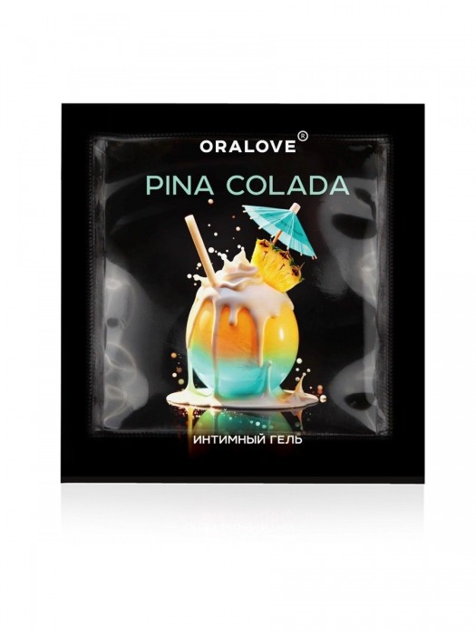 Саше съедобной оральной смазки OraLove с ароматом пина колада - 3 гр. - Биоритм - купить с доставкой в Иркутске