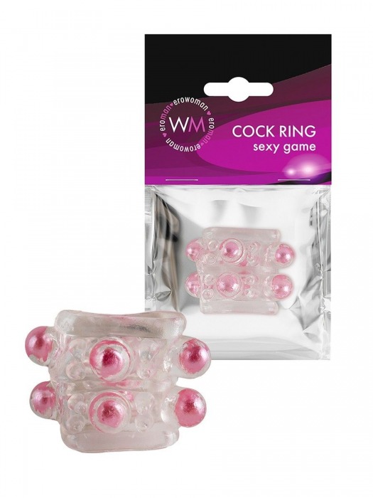 Прозрачная насадка на пенис с цветными шариками - Erowoman-Eroman - в Иркутске купить с доставкой Прозрачная насадка на пенис с цветными шариками - Erowoman-Eroman - в Иркутске купить с доставкой