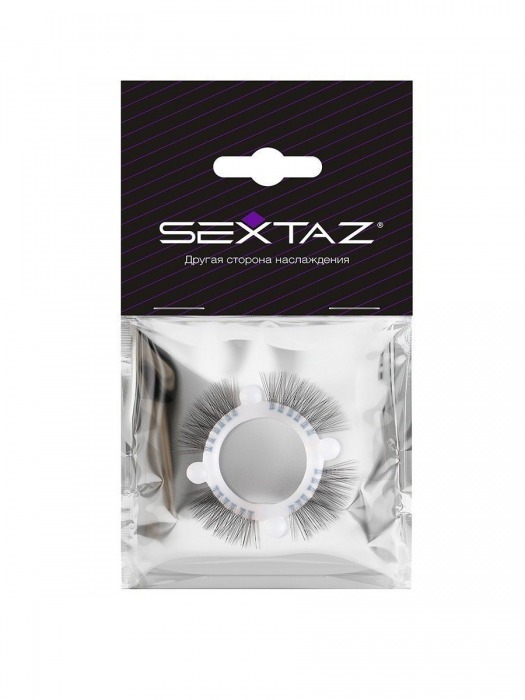 Эластичное кольцо с «ресничками» и 4 шариками - Sextaz - в Иркутске купить с доставкой