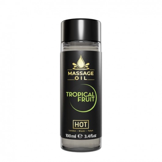 Массажное масло c ароматом тропических фруктов Massage Oil - 100 мл. - HOT - купить с доставкой в Иркутске