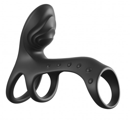 Черная насадка на пенис Ultimate Couples Cage Pro - Pipedream - в Иркутске купить с доставкой