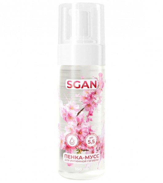 Пенка-мусс для интимной гигиены SGAN с пребиотиками - 150 мл. - SGAN - купить с доставкой в Иркутске