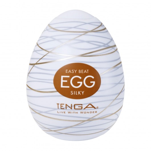 Мастурбатор-яйцо Tenga Egg Silky - Tenga - в Иркутске купить с доставкой