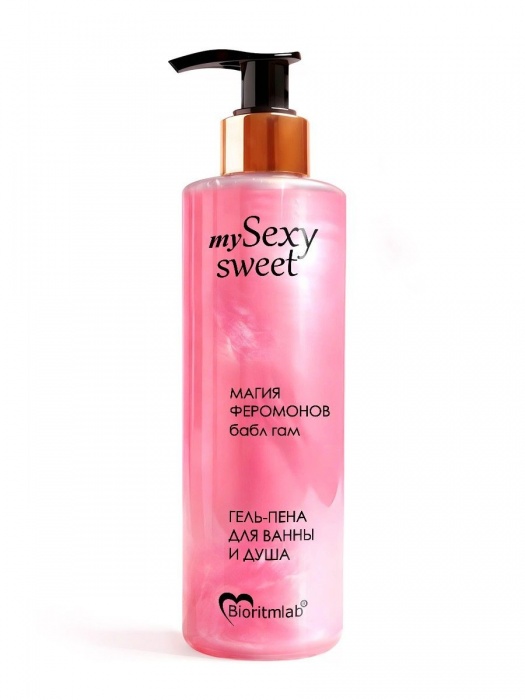 Гель-пена для ванны и душа Sexy Sweet с феромонами и ароматом бабл-гам - 200 мл. -  - Магазин феромонов в Иркутске