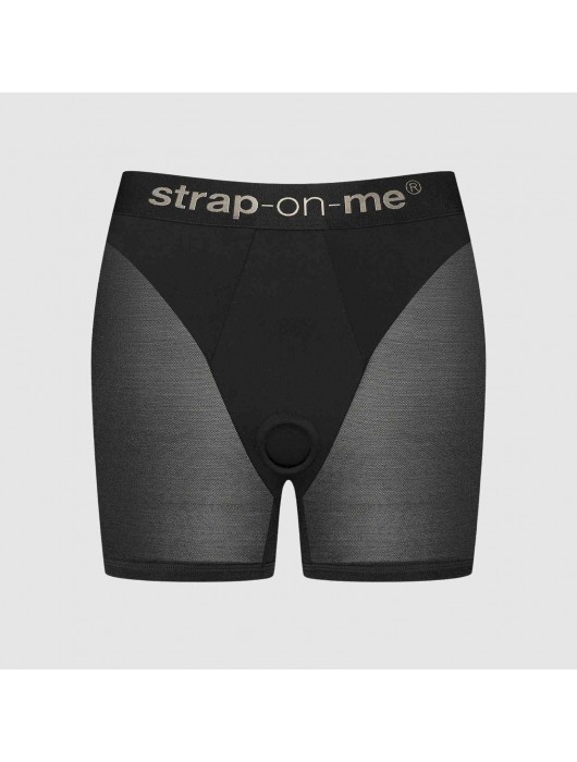 Трусики-шорты для фиксации насадок Strap-on-me Harness Lingerie Halo - size S - Strap-on-me - купить с доставкой в Иркутске