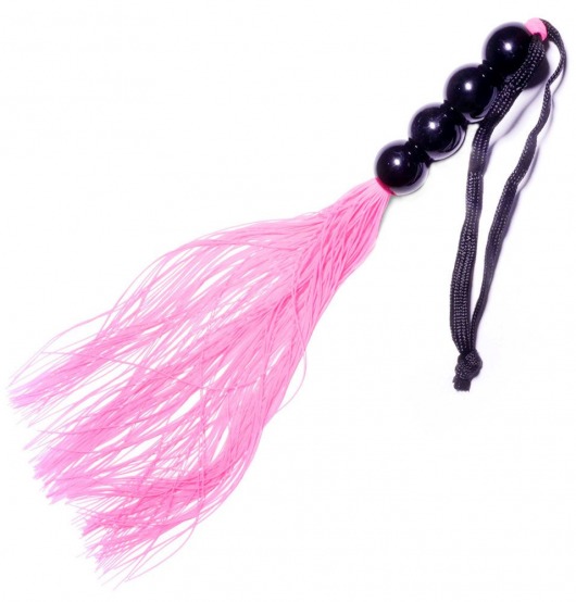 Розовая силиконовая плеть - 35,5 см. - Boys of Toys - купить с доставкой в Иркутске