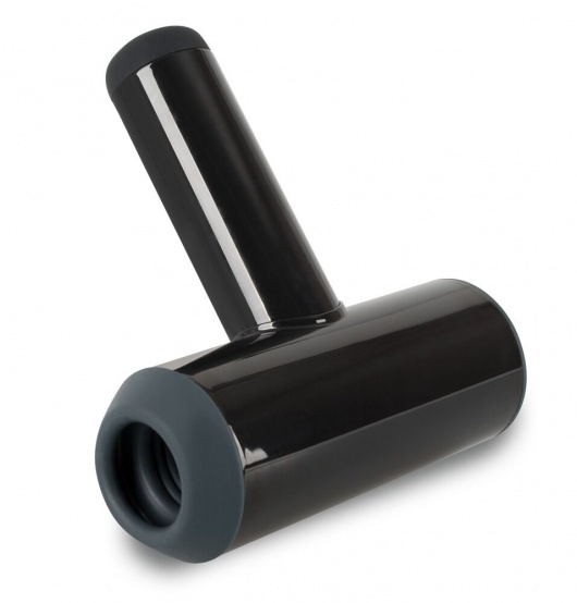 Черный мастурбатор с удобной ручкой Masturbator with 2 Functions - Orion - в Иркутске купить с доставкой