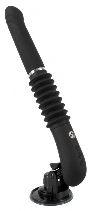 Черная секс-машина с пультом ДУ RC Fucking Machine 2.0 - Orion - купить с доставкой в Иркутске