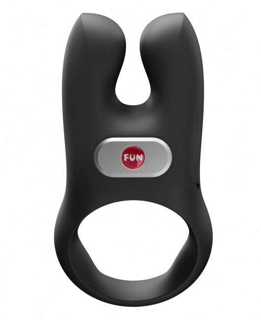 Черное эрекционное виброкольцо Nos - Fun Factory - в Иркутске купить с доставкой