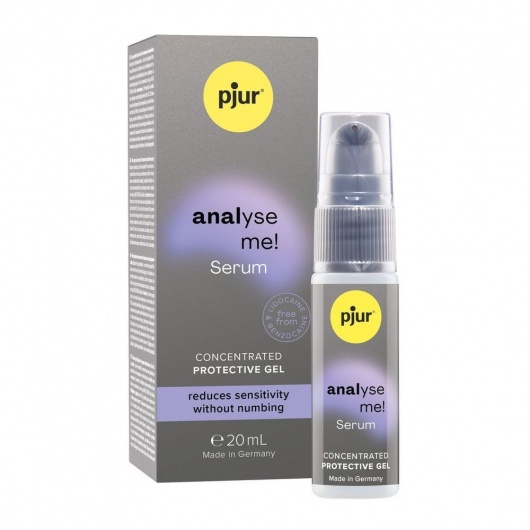Расслабляющая анальная сыворотка pjur Analyse Me Serum - 20 мл. - Pjur - купить с доставкой в Иркутске