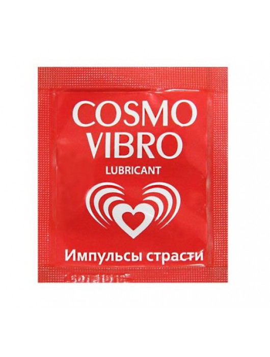 Пробник женского стимулирующего лубриканта на силиконовой основе Cosmo Vibro - 3 гр. - Биоритм - купить с доставкой в Иркутске
