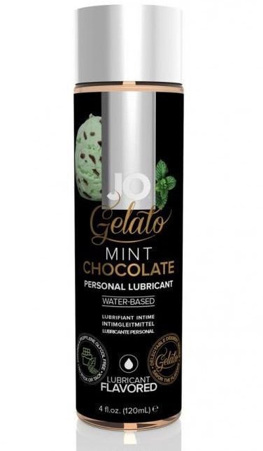 Лубрикант с ароматом мятного шоколада JO GELATO MINT CHOCOLATE - 120 мл. - System JO - купить с доставкой в Иркутске