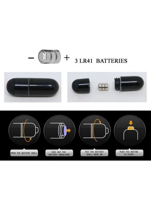 Чёрная насадка с клиторальным вибростимулятором и закрытой головкой - 14 см. - Baile - в Иркутске купить с доставкой