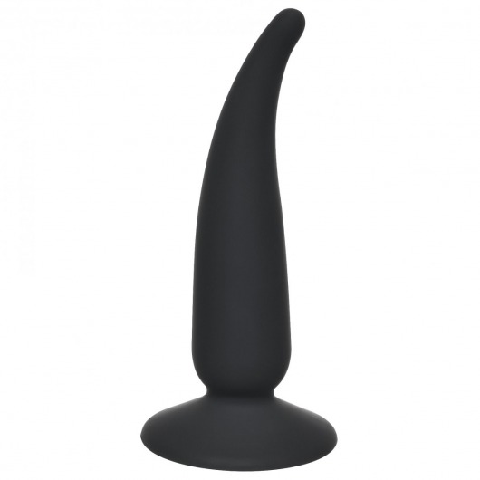 Чёрная анальная пробка P-spot Teazer Black - 12,2 см. - Lola Games - в Иркутске купить с доставкой