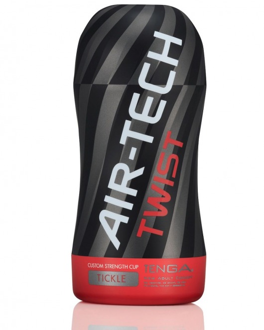 Мастурбатор с регулируемой плотностью обхвата Custom Strength CUP Twist Tickle - Tenga - в Иркутске купить с доставкой