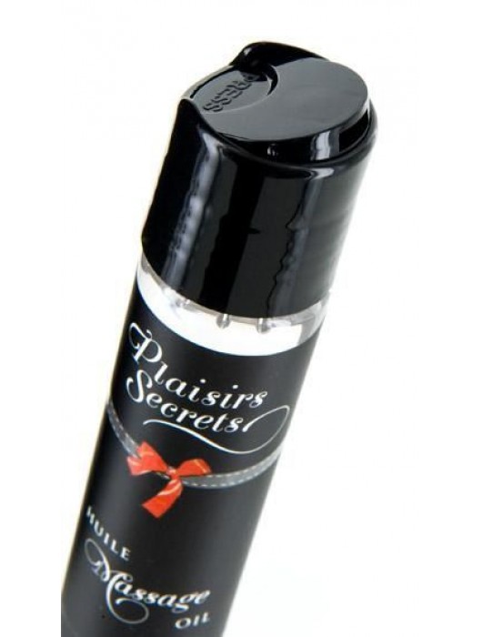 Массажное масло с ароматом кокоса Huile de Massage Gourmande Coco - 59 мл. - Plaisir Secret - купить с доставкой в Иркутске