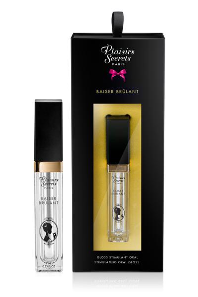 Стимулирующий блеск для губ Baiser Brulant Gloss Plaisirs Secrets - 7 мл. - Plaisir Secret - купить с доставкой в Иркутске
