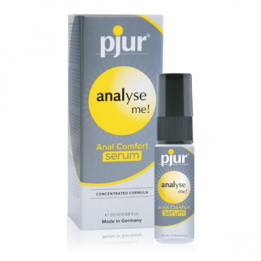 Анальный спрей pjur ANALYSE ME Serum - 20 мл. - Pjur - купить с доставкой в Иркутске