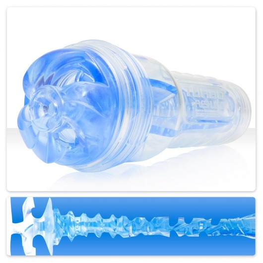 Мастурбатор Fleshlight Turbo - Trust Blue Ice - Fleshlight - в Иркутске купить с доставкой