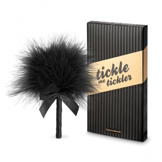 Пуховка для эротических игр Tickle Me Tickler - Bijoux Indiscrets - купить с доставкой в Иркутске