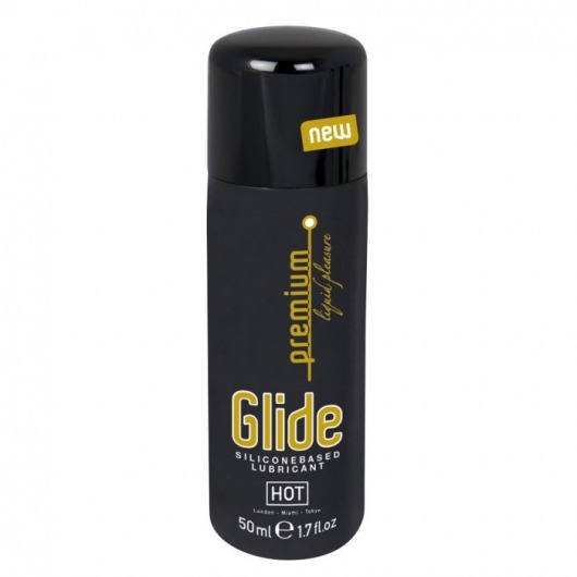 Интимный гель на силиконовой основе Premium Glide - 50 мл. - HOT - купить с доставкой в Иркутске