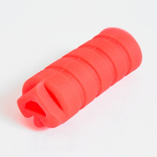 Компактный красный мастурбатор Lingox Poker Spade Edition - Lingox - в Иркутске купить с доставкой