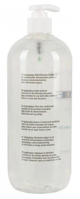 Гель-смазка на водной основе JUSTGLIDE - 1000 мл. - Orion - купить с доставкой в Иркутске