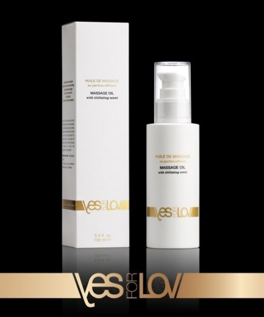 Массажное масло TITILLATING MASSAGE OIL - 100 мл. - YESforLOV - купить с доставкой в Иркутске