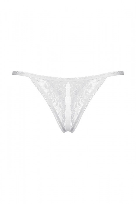Ажурные трусики с разрезом - SoftLine купить с доставкой