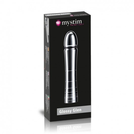 Фаллоимитатор для электростимуляции Glossy Glen Dildo - 14 см. - MyStim - купить с доставкой в Иркутске