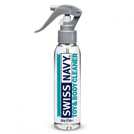 Очищающий спрей для игрушек и тела Swiss Navy Toy   Body Cleaner - 177 мл. - Swiss navy - купить с доставкой в Иркутске