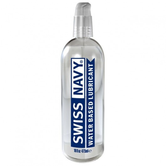 Лубрикант Swiss Navy Water Based Lube на водной основе - 473 мл. - Swiss navy - купить с доставкой в Иркутске