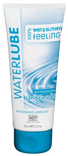 Лубрикант на основе чистой родниковой воды WaterLube - 100 мл. - HOT - купить с доставкой в Иркутске