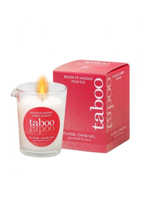 Массажное аромамасло с афродизиаками для женщин RUF Taboo Plaisir charnel - 60 гр. - RUF - купить с доставкой в Иркутске