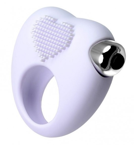 Белое виброкольцо для продления полового акта JOS MOYS - JOS - в Иркутске купить с доставкой