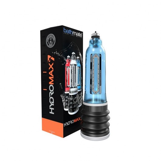 Синяя гидропомпа HydroMAX7 - Bathmate - в Иркутске купить с доставкой