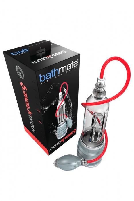 Прозрачная гидропомпа HydroXTREME9 - Bathmate - в Иркутске купить с доставкой