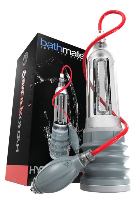 Прозрачная гидропомпа HydroXTREME9 - Bathmate - в Иркутске купить с доставкой