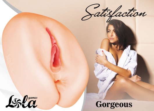 Мастурбатор с 2 тоннелями Satisfaction Gorgeous - Lola Games - в Иркутске купить с доставкой